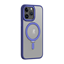 Load image into Gallery viewer, Skin Feel MagSafe Shockproof Phone Case with Holder, For iPhone 15 Pro Max, For iPhone 15 Pro, For iPhone 15 Plus, For iPhone 15