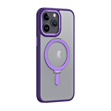 Load image into Gallery viewer, Skin Feel MagSafe Shockproof Phone Case with Holder, For iPhone 15 Pro Max, For iPhone 15 Pro, For iPhone 15 Plus, For iPhone 15