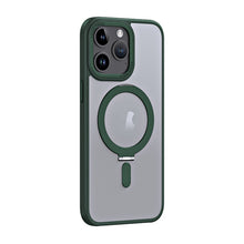 Load image into Gallery viewer, Skin Feel MagSafe Shockproof Phone Case with Holder, For iPhone 15 Pro Max, For iPhone 15 Pro, For iPhone 15 Plus, For iPhone 15
