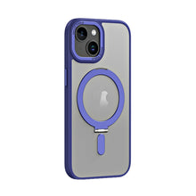 Load image into Gallery viewer, Skin Feel MagSafe Shockproof Phone Case with Holder, For iPhone 15 Pro Max, For iPhone 15 Pro, For iPhone 15 Plus, For iPhone 15