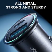 Load image into Gallery viewer, JOYROOM JR-CCN04 60W PD+QC3.0 Mini Metal Car Charger, JR-CCN04
