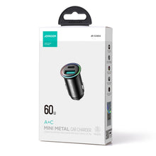 Load image into Gallery viewer, JOYROOM JR-CCN04 60W PD+QC3.0 Mini Metal Car Charger, JR-CCN04