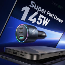 Load image into Gallery viewer, JOYROOM JR-CCN07 145W Dual PD+QC3.0 3-Port Car Charger, JR-CCN07