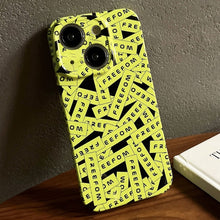 Load image into Gallery viewer, Painted Pattern Precise Hole PC Phone Case, For iPhone 14 Plus
