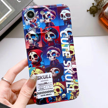Load image into Gallery viewer, Painted Pattern Precise Hole PC Phone Case, For iPhone SE 2022 / 2020 / 8 / 7