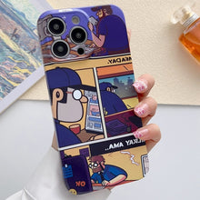 Load image into Gallery viewer, Painted Pattern Precise Hole PC Phone Case, For iPhone 13 Pro Max