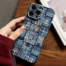 Load image into Gallery viewer, Painted Pattern Precise Hole PC Phone Case, For iPhone 13 Pro