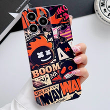 Load image into Gallery viewer, Painted Pattern Precise Hole PC Phone Case, For iPhone 13 Pro