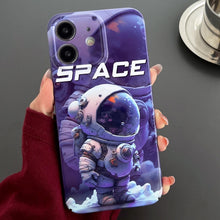 Load image into Gallery viewer, Painted Pattern Precise Hole PC Phone Case, For iPhone 12