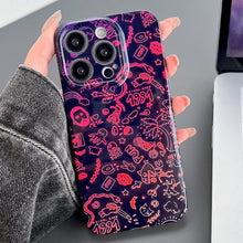 Load image into Gallery viewer, Painted Pattern Precise Hole PC Phone Case, For iPhone 12 Pro
