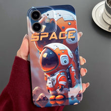 Load image into Gallery viewer, Painted Pattern Precise Hole PC Phone Case, For iPhone 11