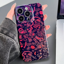Load image into Gallery viewer, Painted Pattern Precise Hole PC Phone Case, For iPhone 11 Pro
