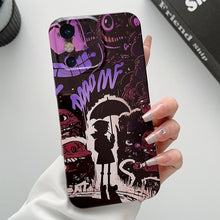 Load image into Gallery viewer, Painted Pattern Precise Hole PC Phone Case, For iPhone X / XS
