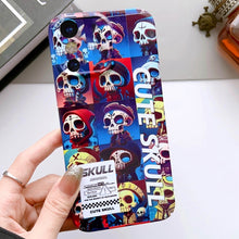 Load image into Gallery viewer, Painted Pattern Precise Hole PC Phone Case, For iPhone X / XS