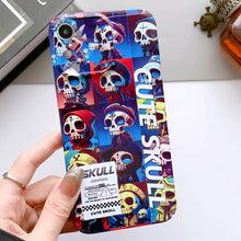 Load image into Gallery viewer, Painted Pattern Precise Hole PC Phone Case, For iPhone XR