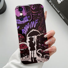 Load image into Gallery viewer, Painted Pattern Precise Hole PC Phone Case, For iPhone XS Max