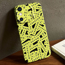 Load image into Gallery viewer, Painted Pattern Precise Hole PC Phone Case, For iPhone XS Max