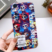 Load image into Gallery viewer, Painted Pattern Precise Hole PC Phone Case, For iPhone XS Max