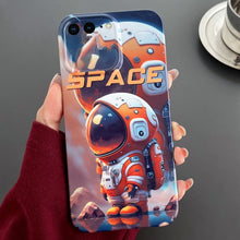 Load image into Gallery viewer, Painted Pattern Precise Hole PC Phone Case, For iPhone 8 Plus / 7 Plus
