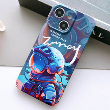 Load image into Gallery viewer, Painted Pattern Precise Hole PC Phone Case, For iPhone 15