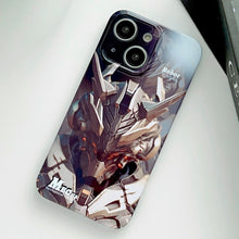 Load image into Gallery viewer, Painted Pattern Precise Hole PC Phone Case, For iPhone 15