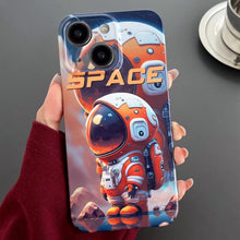 Load image into Gallery viewer, Painted Pattern Precise Hole PC Phone Case, For iPhone 15