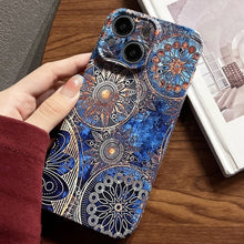 Load image into Gallery viewer, Painted Pattern Precise Hole PC Phone Case, For iPhone 15 Plus