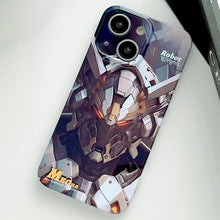 Load image into Gallery viewer, Painted Pattern Precise Hole PC Phone Case, For iPhone 15 Plus