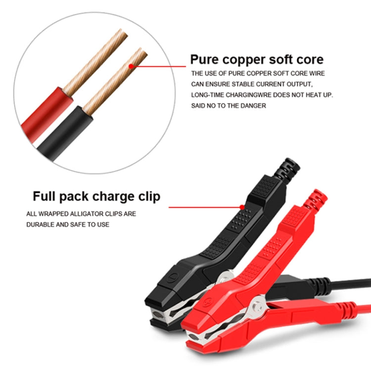 FOXSUR FBC1206E 6A 12V Car / Motorcycle Smart Battery Charger, AU Plug, US Plug, EU Plug, UK Plug