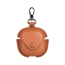 Load image into Gallery viewer, Leather TWS Earphone Protective Case with Hook, For Samsung Galaxy Buds Live / Pro