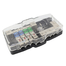 Load image into Gallery viewer, CP-0721 Orvac 0-4 GA 4 Circuit HD Fuse Power Distribution Block Ground Buss with LED Indicator, CP-0721