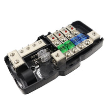 Load image into Gallery viewer, CP-0721 Orvac 0-4 GA 4 Circuit HD Fuse Power Distribution Block Ground Buss with LED Indicator, CP-0721