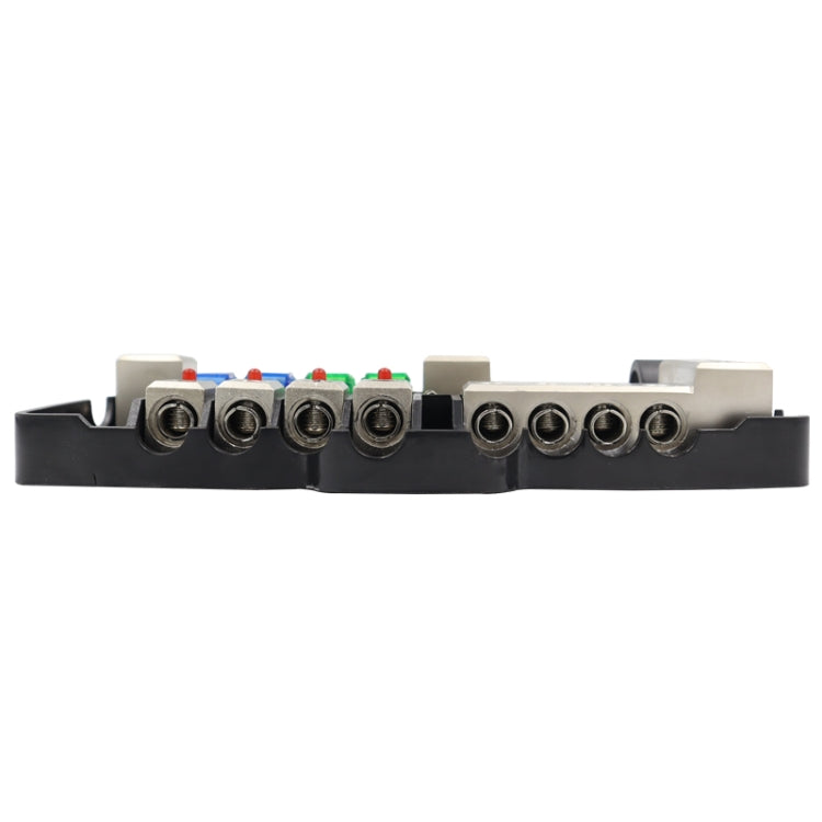 CP-0721 Orvac 0-4 GA 4 Circuit HD Fuse Power Distribution Block Ground Buss with LED Indicator, CP-0721