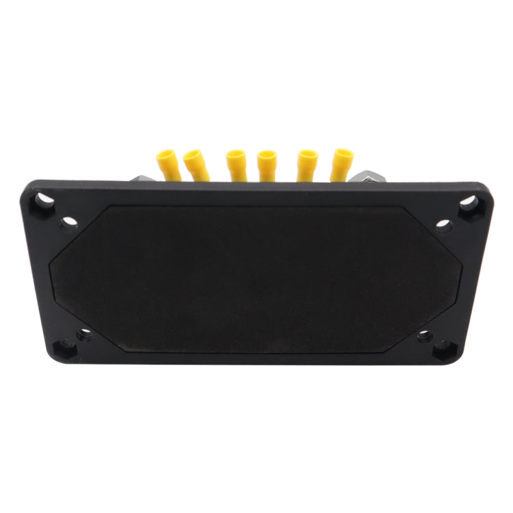 150A 12-48V RV Yacht Modified Double Row 12-way M6 Terminal Busbar with 12pcs Terminals, CP-3158, CP-3159