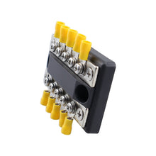 Load image into Gallery viewer, CP-4002 100A 48V RV Yacht Modified Double Row 5-way Busbar with 10pcs Terminals, CP-4002