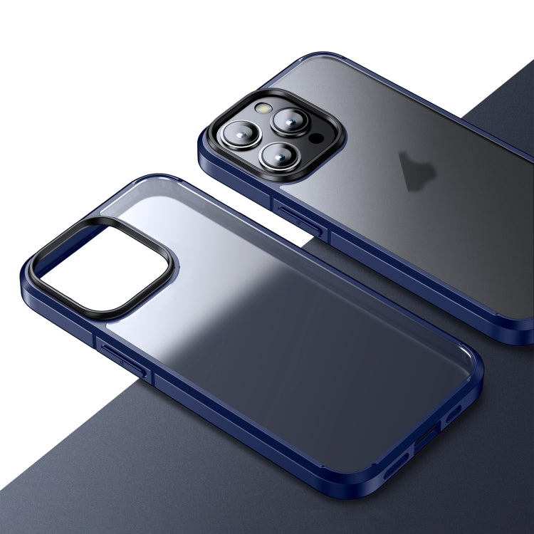 Ice-Crystal Matte TPU Hard PC Phone Case, For iPhone 15 Pro Max, For iPhone 15 Pro, For iPhone 15 Plus, For iPhone 15