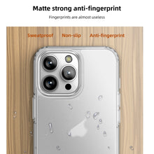 Load image into Gallery viewer, Ice-Crystal Matte TPU Hard PC Phone Case, For iPhone 15 Pro Max, For iPhone 15 Pro, For iPhone 15 Plus, For iPhone 15