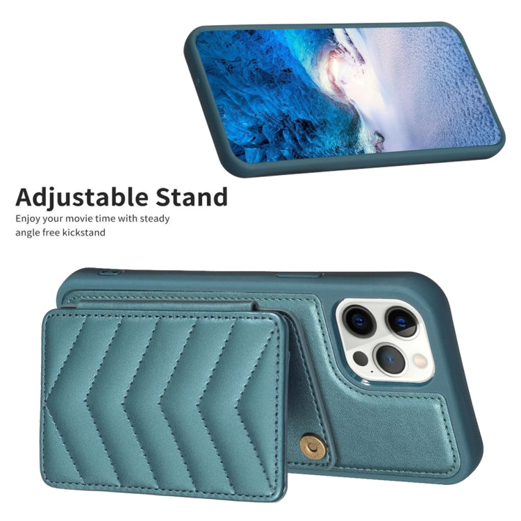 BF26 Wave Pattern Card Bag Holder Phone Case, For iPhone 12 Pro Max, For iPhone 11 Pro Max, For iPhone 11, For iPhone 11 Pro, For iPhone X / XS, For iPhone XR