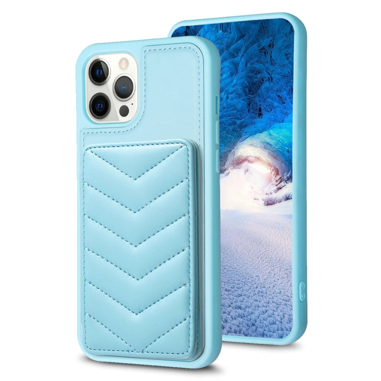 BF26 Wave Pattern Card Bag Holder Phone Case, For iPhone 12 Pro Max, For iPhone 11 Pro Max, For iPhone 11, For iPhone 11 Pro, For iPhone X / XS, For iPhone XR