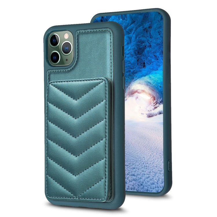 BF26 Wave Pattern Card Bag Holder Phone Case, For iPhone 12 Pro Max, For iPhone 11 Pro Max, For iPhone 11, For iPhone 11 Pro, For iPhone X / XS, For iPhone XR