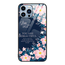 Load image into Gallery viewer, Colorful Painted Glass Phone Case, For iPhone 16, For iPhone 15 Pro Max, For iPhone 15 Pro
