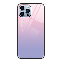 Load image into Gallery viewer, Colorful Painted Glass Phone Case, For iPhone 16, For iPhone 15 Pro Max, For iPhone 15 Pro