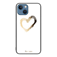 Load image into Gallery viewer, Colorful Painted Glass Phone Case, For iPhone 15 Plus, For iPhone 15