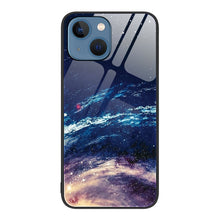 Load image into Gallery viewer, Colorful Painted Glass Phone Case, For iPhone 15 Plus, For iPhone 15