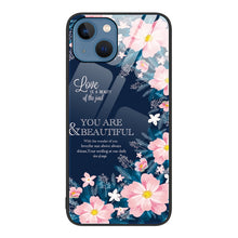 Load image into Gallery viewer, Colorful Painted Glass Phone Case, For iPhone 15 Plus, For iPhone 15