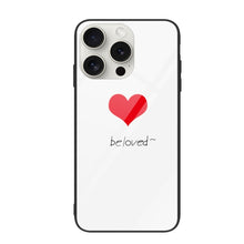 Load image into Gallery viewer, Colorful Painted Glass Phone Case, For iPhone 16 Pro Max, For iPhone 16 Pro, For iPhone 16 Plus