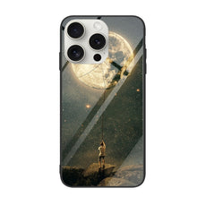 Load image into Gallery viewer, Colorful Painted Glass Phone Case, For iPhone 16 Pro Max, For iPhone 16 Pro, For iPhone 16 Plus