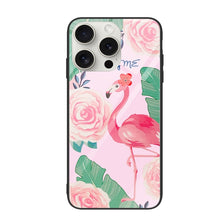 Load image into Gallery viewer, Colorful Painted Glass Phone Case, For iPhone 16 Pro Max, For iPhone 16 Pro, For iPhone 16 Plus