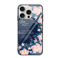 Load image into Gallery viewer, Colorful Painted Glass Phone Case, For iPhone 16 Pro Max, For iPhone 16 Pro, For iPhone 16 Plus