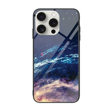 Load image into Gallery viewer, Colorful Painted Glass Phone Case, For iPhone 16 Pro Max, For iPhone 16 Pro, For iPhone 16 Plus